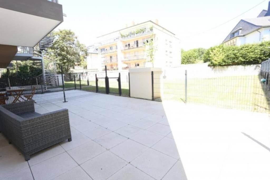 Large Family Retro Flat In City Center- Large Terrace & Garden View, Free Parking Люксембург Екстер'єр фото